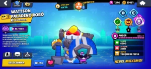 92k troféus. 585 skins. 106/106 brawlers. Conta full - Brawl Stars