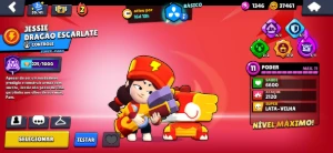 92k troféus. 585 skins. 106/106 brawlers. Conta full - Brawl Stars