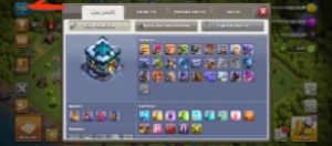 Conta de Clash of clans CV 13