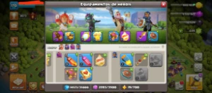 Conta de Clash of clans CV 13