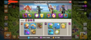 Conta de Clash of clans CV 13