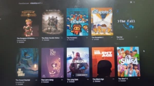Conta da Epic Games mais de 150 jogos