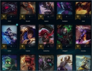 CONTA GOLD 2 SKIN ULTIMATE - League of Legends LOL