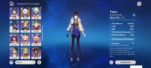 AR 56 Vários 5 estrelas com assinatura - Genshin Impact