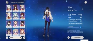 AR 56 Vários 5 estrelas com assinatura - Genshin Impact