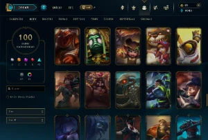 Conta de lol 100 skins contando com 4 skins prestigio - League of Legends