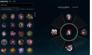 Conta Nível 211 Diamante IV +na descrição - League of Legends LOL