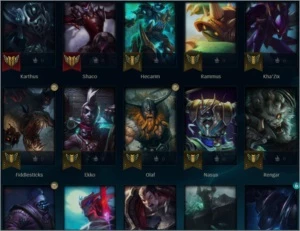 Conta diamante 4 60% de Winrate, MMR alto. - League of Legends LOL