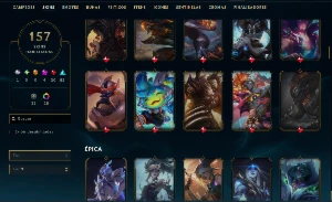 Conta League Of Legends Antiga Varias Skins Cara Nivel 295 LOL