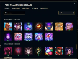Conta League Of Legends Antiga Varias Skins Cara Nivel 295 LOL