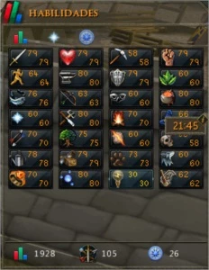Conta Runescape 3 RS