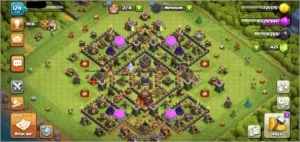 CONTA CLASH OF CLANS