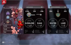 Conta Apex legends 3 herancas | +200 skins lendarias