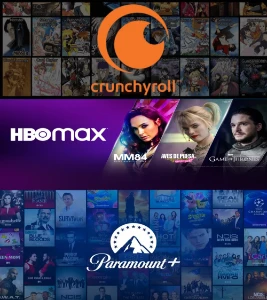 Combo Crunchyroll + Hbo + Paramount | 30 Dias - Assinaturas e Premium