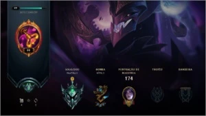 conta league of legends platina 2 LOL