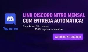 Discord Nitro Gaming Mensal + 2 Impulsos - Premium