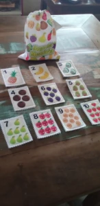Jogo da memória - Frutas - Artesanato e Personalizados