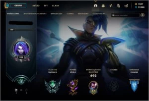 Conta com todos os campeões - League of Legends LOL