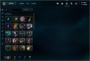 Conta com todos os campeões - League of Legends LOL