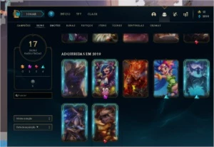 conta Lol Plat4 Md3 69 Icones Muitas Skins Raras 52 Campeoes - League of Legends