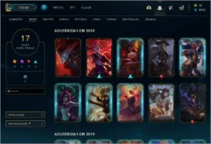 conta Lol Plat4 Md3 69 Icones Muitas Skins Raras 52 Campeoes - League of Legends