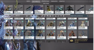 Conta Warframe |27 Frames | 10 Prime | 55 Armas | 4 Mil Mods - Epic Games
