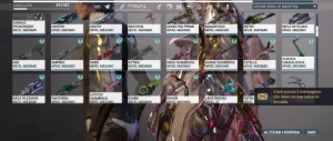 Conta Warframe |27 Frames | 10 Prime | 55 Armas | 4 Mil Mods - Epic Games