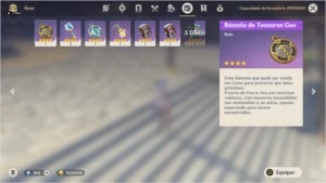 CONTA AR50 GENSHIN - GANYU, ZHONGLI, VENTI, ALBEDO E + - Genshin Impact