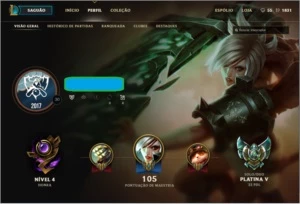 Smurf Gold3 mmr alto!! Baratíssimo - League of Legends LOL