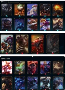 Conta de LOL. Preço negociável. - League of Legends