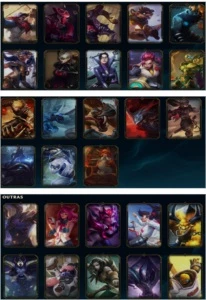 Conta de LOL. Preço negociável. - League of Legends