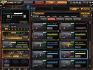 Acc CF AL com 21 VIPS e armas raras - Crossfire