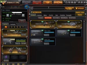 Acc CF AL com 21 VIPS e armas raras - Crossfire
