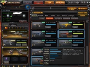 Acc CF AL com 21 VIPS e armas raras - Crossfire