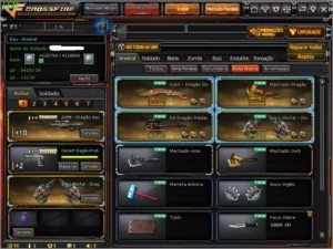 Acc CF AL com 21 VIPS e armas raras - Crossfire