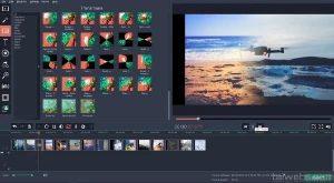 Movavi Video Editor Plus 22  Software Edição Vídeo Vitalicio - Outros