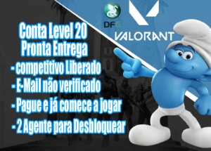 Valorant Conta Level 20 Envio Imediato