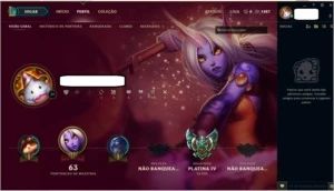 Conta Platina IV 21 Champs, Ez pulsefire no espólio - League of Legends LOL