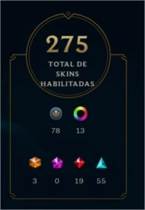 CONTA DE LEAGUE OF LEGENDS VETERANA LOL