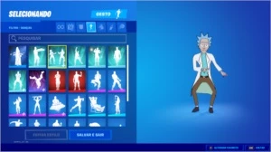 Conta Fortnite (Season 4 do capitulo 2 até a season 8)