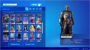 Conta Fortnite (Season 4 do capitulo 2 até a season 8)