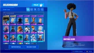 Conta Fortnite (Season 4 do capitulo 2 até a season 8)