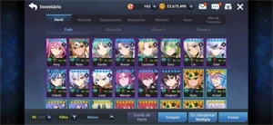 Conta Grand Chase Mobile 1,3kk PB BARATO