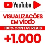 🔥 Promoção Imperdível! 🔥 1 Mil Visualizações no YouTube - Redes Sociais