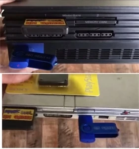 kit nostalgia jogos no pendrive para Playstation 2 - Outros