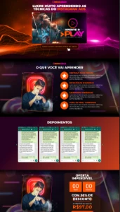 Paginas de Vendas Premium 2024 PLR Canva Json Html - Outros