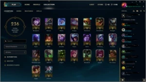 CONTA DE LOL OURO 3 - League of Legends