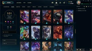 CONTA LEAGUE OF LEGENDS 1300 REAIS GASTO LOL