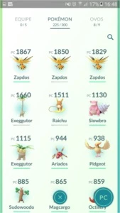 Conta Pokemon Go Level 20 Team Mystic - Pokémon