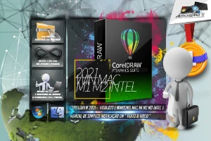 Coreldraw 2021 - Vitalicio ( Windows Mac M1 M2 M3 Intel ) - Softwares e Licenças